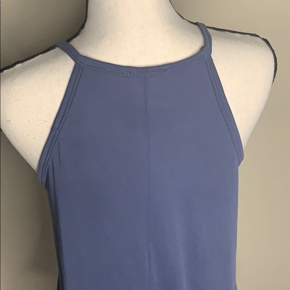 Enough about me.. Blue tank top - Picture 3 of 4